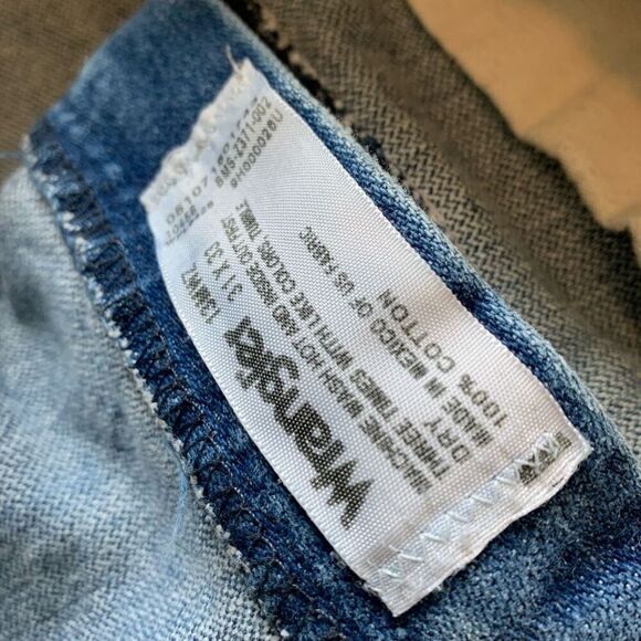 Vintage Wrangler Dark Wash High Rise Jeans 26” Zipper Straight Western - Picture 5 of 8